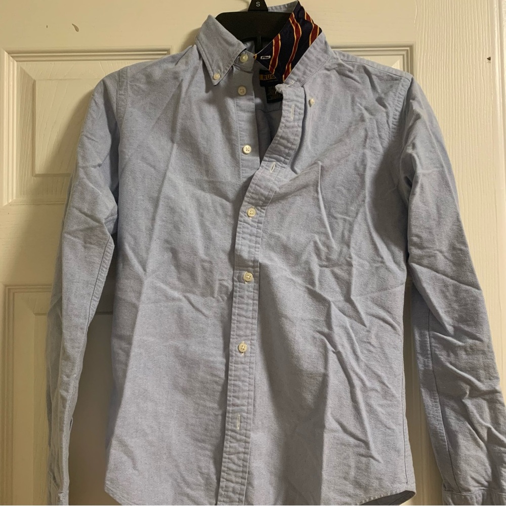 Ralph Lauren Rugby Blue Button Up